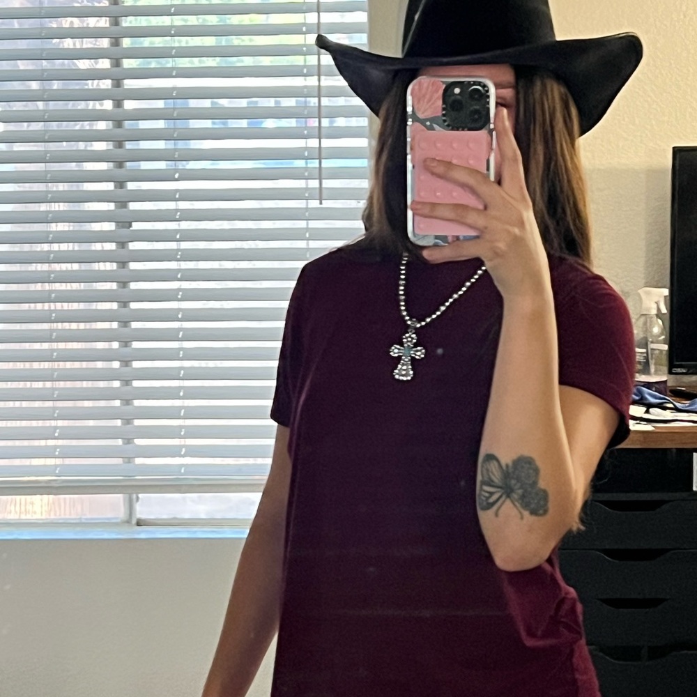 Brandy Melville Burgundy Top